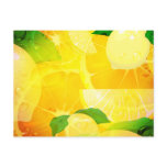 Fresh Lemons Postcard