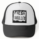 FRESH MULLET Logo Trucker Hat