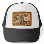 Fresh Oysters Vintage Advertisement circa 1870 hats