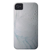 Fresh Tiger Stripes on Enceladus iPhone 4 Covers