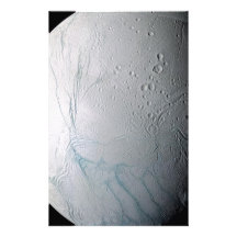 Fresh Tiger Stripes on Enceladus Personalized Stationery