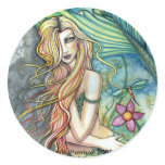 Fresh Water Mermaid Sticker by Molly Harrison