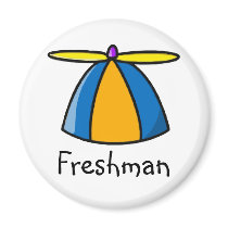 Freshmen Beanie Magnets