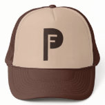 Frey Productions Brown/Khaki Trucker Hat