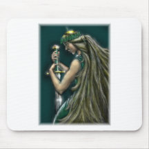 Freya by David Barlow Mouse Pad