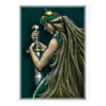 Freya by David Barlow Postcard