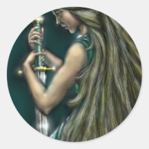 Freya by David Barlow Sticker