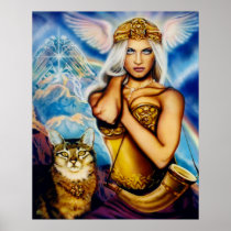 Freya by Lisa Iris Poster
