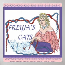 Freyja's Kitties Posters