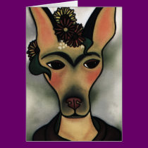 Frida in flowers cards