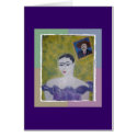 Frida's Purple Party Dress Card