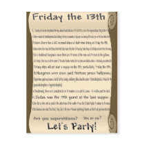 Friday the 13th postcards