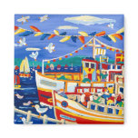Fridge Art: Beany Hats and Pleasure Boats magnets