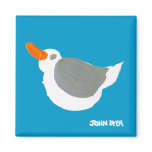 Fridge Art: Seagull magnets