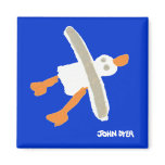Fridge Art: Seagull magnets