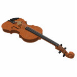 Fridge Magnet: Violin 3D Model: Photo Sculpture photo sculptures