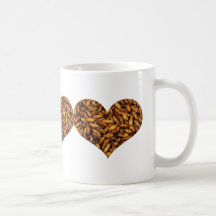 Fried Bamboo Worms Hearts ... Thai Street Food Coffee Mug