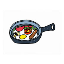 fried-breakfast post card
