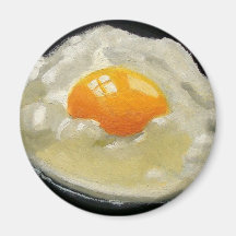FRIED EGG ARTWORK MAGNET