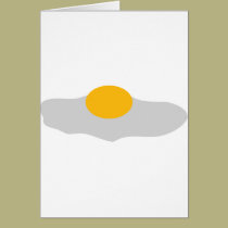 Fried Egg Icon cards