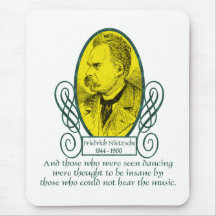 Friedrich Nietzsche Mouse Mat
