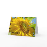 Friend Cards SUNFLOWERS SUN FLOWERS GREETING CARDS