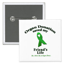 Friend Transplant Pinback Buttons