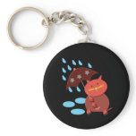 Friendly cat: heavy rain key chains