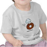 Friendly Doughnut Cartoon Character t-shirts