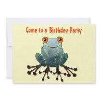 Friendly Frog Birthday Party