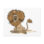 Friendly Lion Postcard