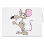 Friendly Rat Illustration Cards