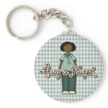Friendly Smiling Nurse keychains