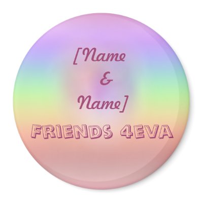 Friends 4eva magnet by beka_277
