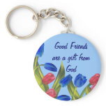 Friends are a gift keychains