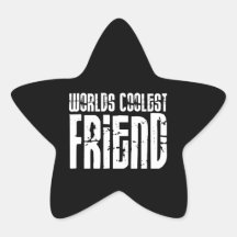 Friends Birthdays Parties : Worlds Coolest Friend Sticker