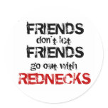 Friends don't let Friends stickers