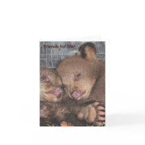 'Friends for life!' Note Card
