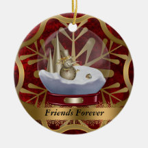 Friends Forever Christmas Ornament