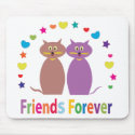 friends forever mousepads
