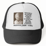 Friends Have No Need Of Justice Aristotle Quote hats