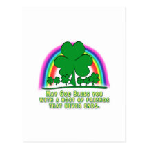 FRIENDS IRISH BLESSING POST CARD