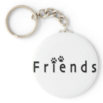 Friends logo key chain