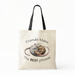 Friends make the BEST pillows! - rat bag