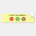 Friends Music Cheese Curls Bumper Sticker