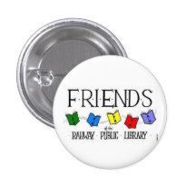 Friends of the Rahway Public Library Button