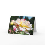 FRIENDS! ROSE CHRISTMAS CARDS Birthdays Card