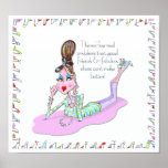Friends & Shoes Vanity Print