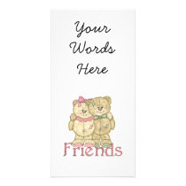 Friends Teddy Bear Pair - Original Colours