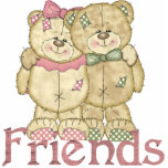 Friends Teddy Bear Pair - Original Colours